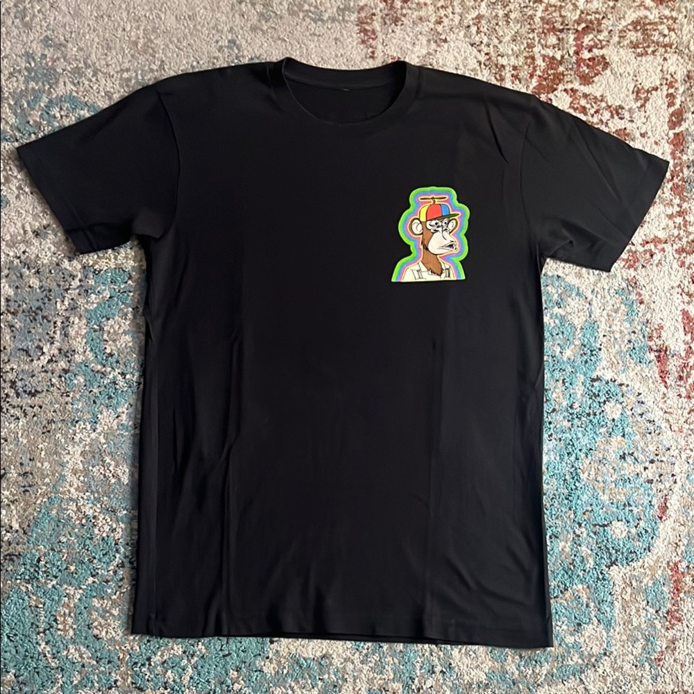 Black T-Shirt with Kevin Hart NFT Graphic